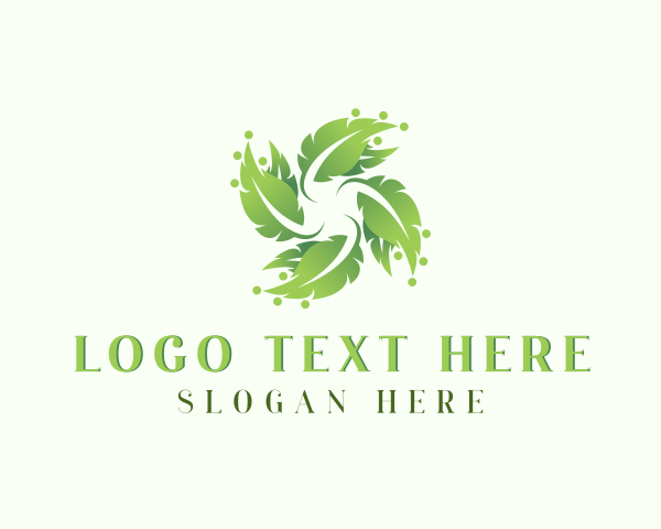 Micro Herb logo example 1