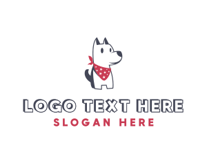 Pet Dog Scarf logo