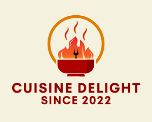 Spicy Barbecue Restaurant  logo design