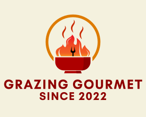 Spicy Barbecue Restaurant  logo design