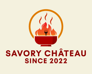 Spicy Barbecue Restaurant  logo design