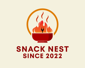 Spicy Barbecue Restaurant  logo design