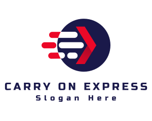 Express Arrow Logistics logo design