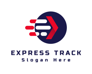 Express Arrow Logistics logo design