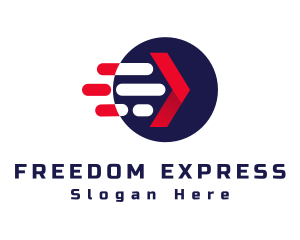 Express Arrow Logistics logo design