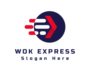 Express Arrow Logistics logo design