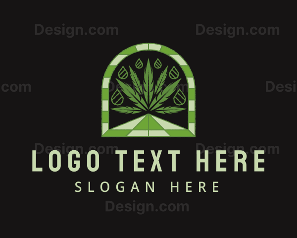 Herbal Marijuana Oil Logo