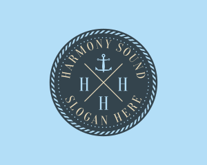 Nautical Anchor Brand Logo