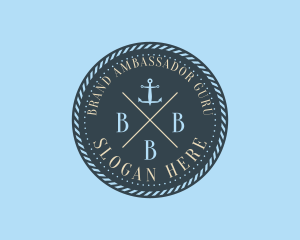 Nautical Anchor Brand logo design