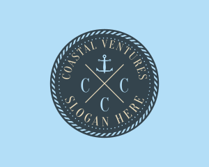 Nautical Anchor Brand logo design