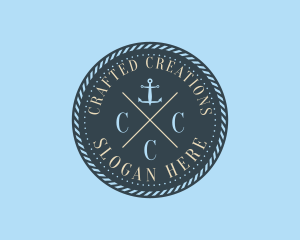 Nautical Anchor Brand logo design