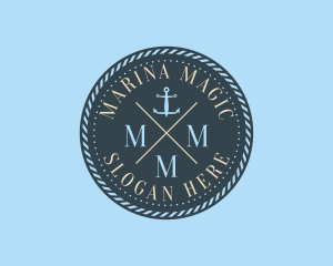 Nautical Anchor Brand logo design