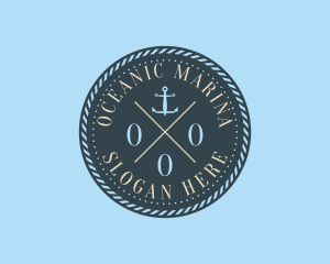 Nautical Anchor Brand logo design