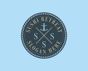 Nautical Anchor Brand logo design