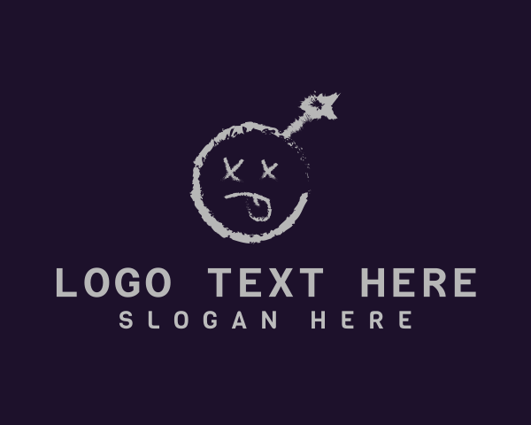 Emoticon logo example 1