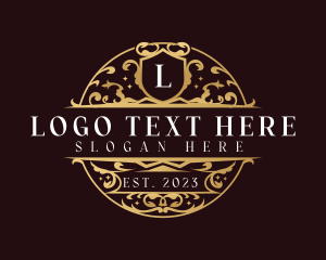 Luxury Elegant Ornamental logo