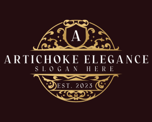 Luxury Elegant Ornamental logo design