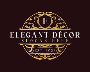 Luxury Elegant Ornamental logo design