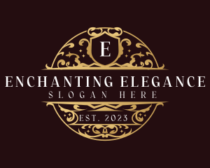 Luxury Elegant Ornamental logo design