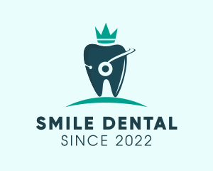 Crown Tooth Dentist logo design