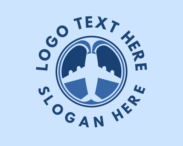 Stewardess logo example 3