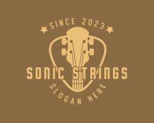  Guitar Instrument Band logo