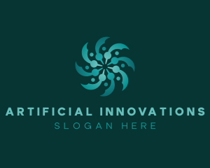 Artificial Intelligence Developer logo design