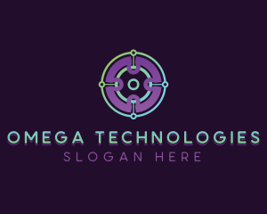 Cyber Technology Software logo design