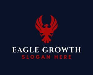 Eagle Wings Bird logo design