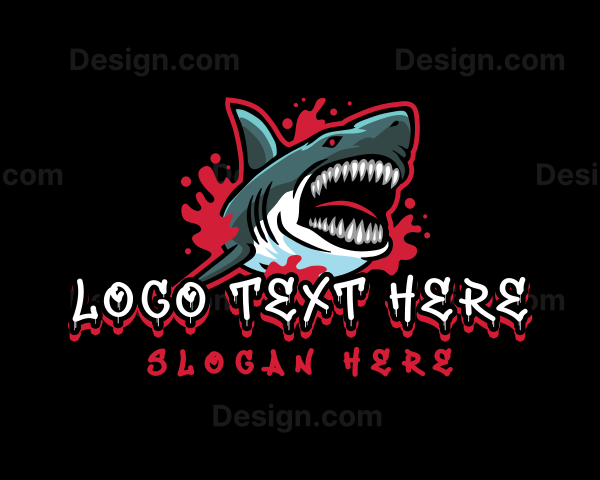 Savage  Shark Gaming Logo