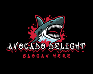 Savage  Shark Gaming  logo design