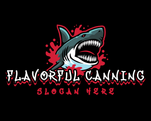 Savage  Shark Gaming  logo design