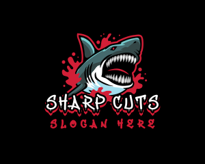 Savage  Shark Gaming  logo design