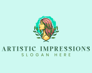 Female Beauty Wellness logo design