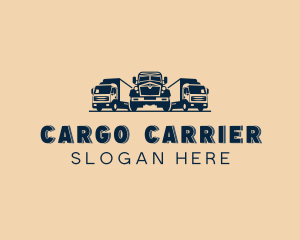 Trucking Delivery Cargo logo design