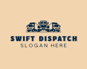 Trucking Delivery Cargo logo design