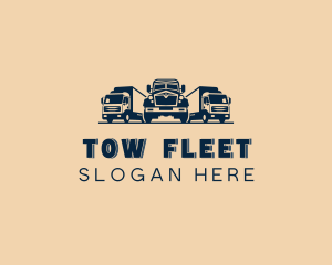 Trucking Delivery Cargo logo design