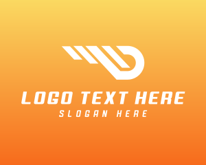 Logistics Tech Letter D logo