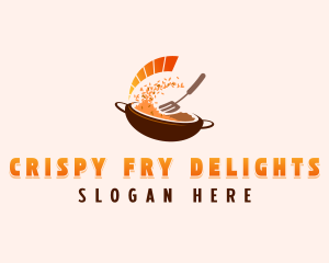 Fried Rice Cuisine logo design