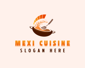 Fried Rice Cuisine logo design