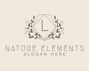 Natural Elegant Letter logo design