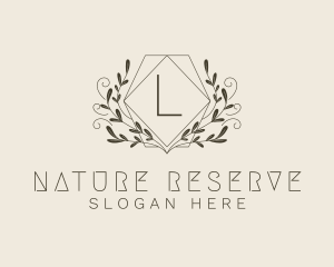 Natural Elegant Letter logo design