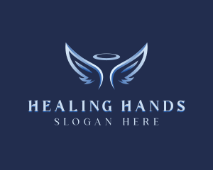 Healing Angel Wings logo design