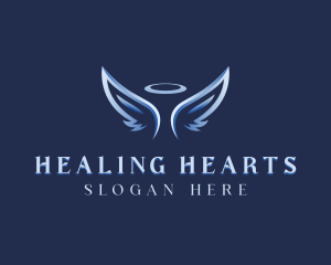 Healing Angel Wings logo design