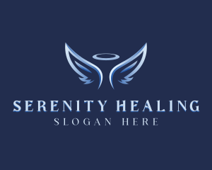 Healing Angel Wings logo design