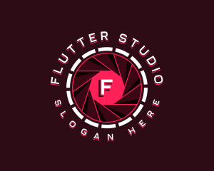 Neon Shutter Studio logo design