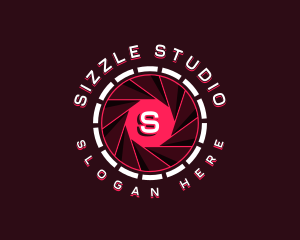 Neon Shutter Studio logo design