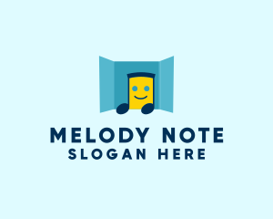 Music Note Smile logo