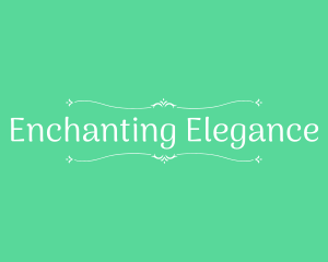 Minimalist  Elegant Ornament logo design