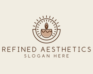 Boho Candle Decoration  logo